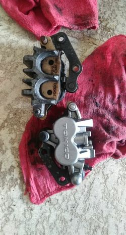 2001 kawasaki 750cc front disc brakes