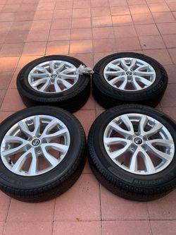 Wheels with tires