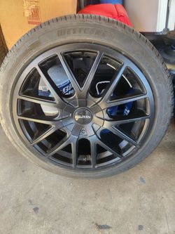 Touren TR60 Matte Black 18x8 Wheel