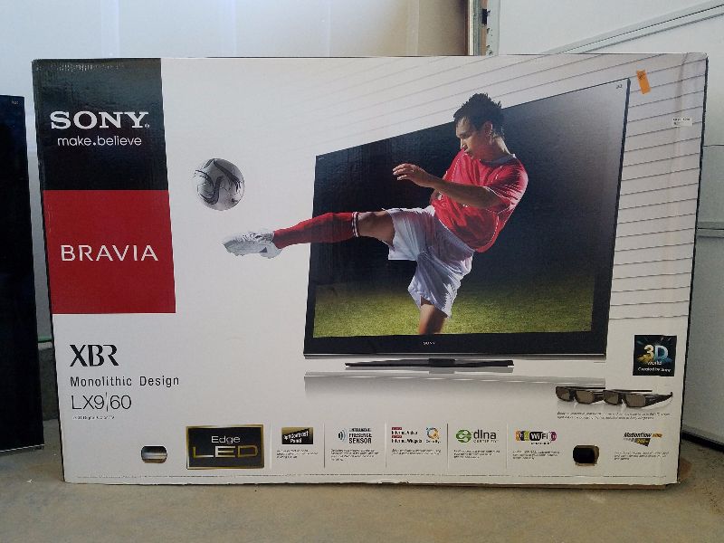 Sony XBR60LX900 60" 3D 240Hz Smart LED HDTV