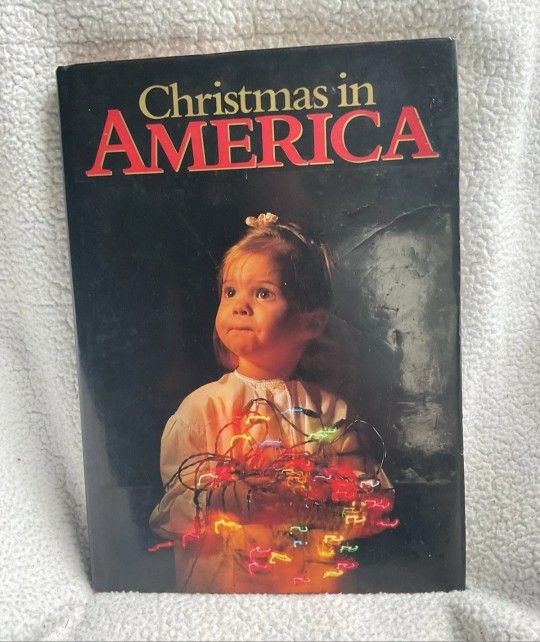 Christmas in America Vintage Hardcover Oversized Coffee Table Book