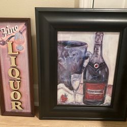 Wine & Fine Liquor Signs 