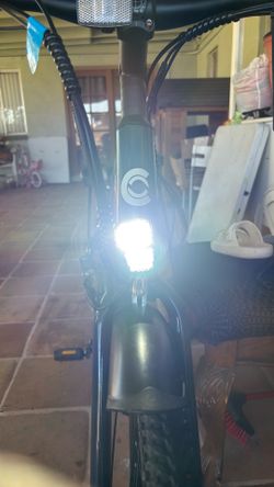 Concorde E bike has two flat tires no problems with it other than the two flat tires have a charger and the keys and the battery light work miles 73 l