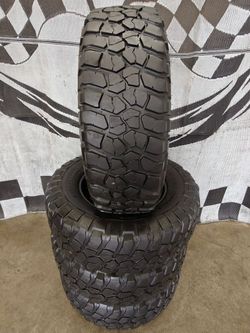 LT 255/75r17 BFG BF Goodrich Mud Terrain T/A KM2 Load "C" Tires