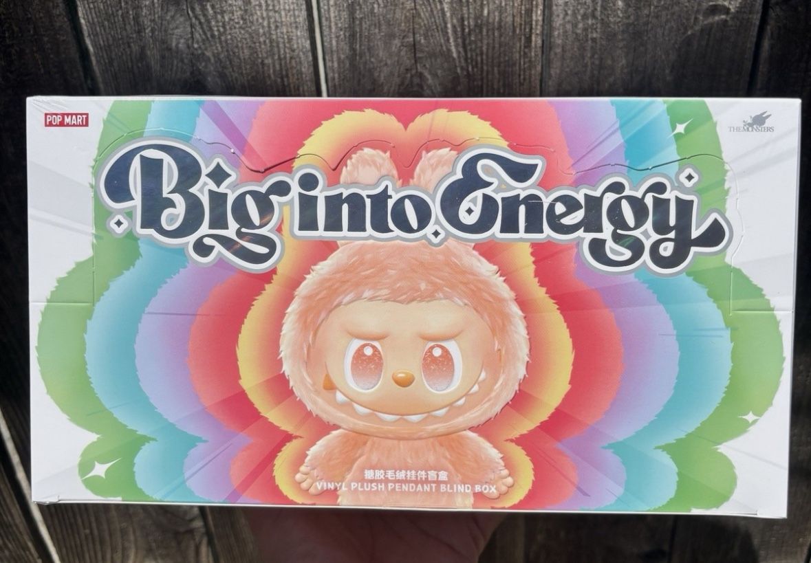 Popmart Labubu The Monsters Big Into Energy Sealed Blind Box Whole Set 6