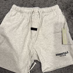 Light Grey essentials shorts 
