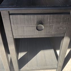 Black Twin Nightstands