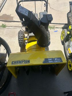 Champion Snow Blower