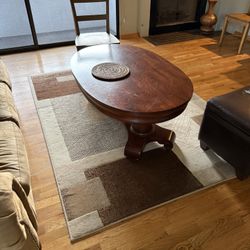 Coffee table beautiful wood