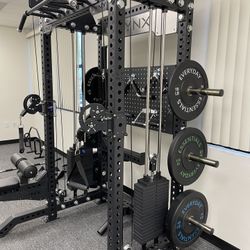 FUNCTIONAL TRAINER🔹POWER HALF RACK🔹SPORTS FITNESS GYM EQUIPMENT 