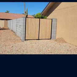Block Fence & Gate