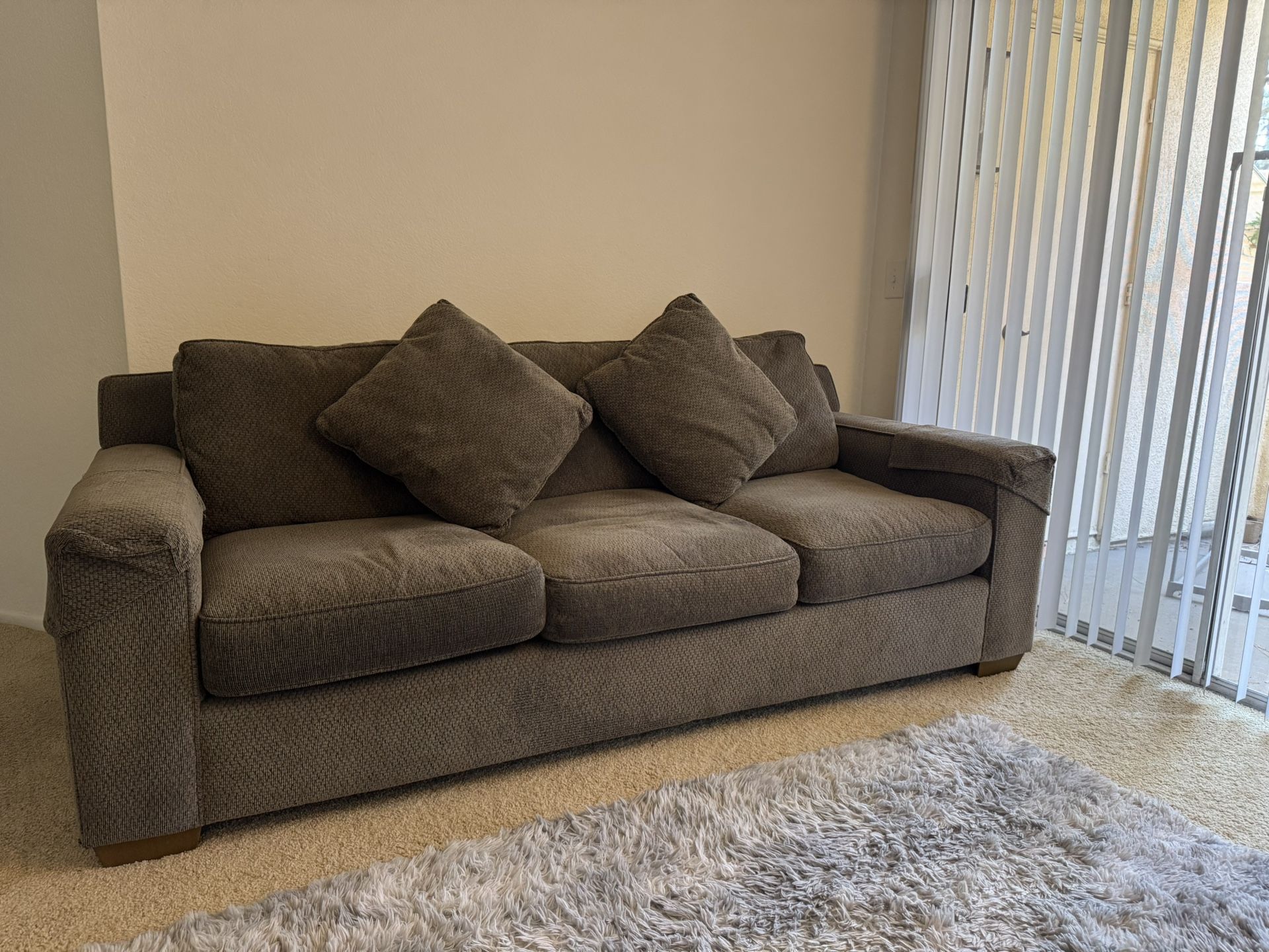 Bauhaus 3-seater sofa (Great condition, Made in the USA)