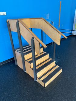 Commercial Physical Therapy Training Stairs & Ramp – Rehab Equipment