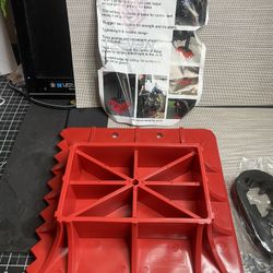 🔧 Off-Road Jack Base & Handle Keeper Kit – Seven Sparta 🔧 🟥 Heavy-Duty Base + Black Rubber Handle Keeper 💪 Supports Hi Lift Jacks – Protects, Stab