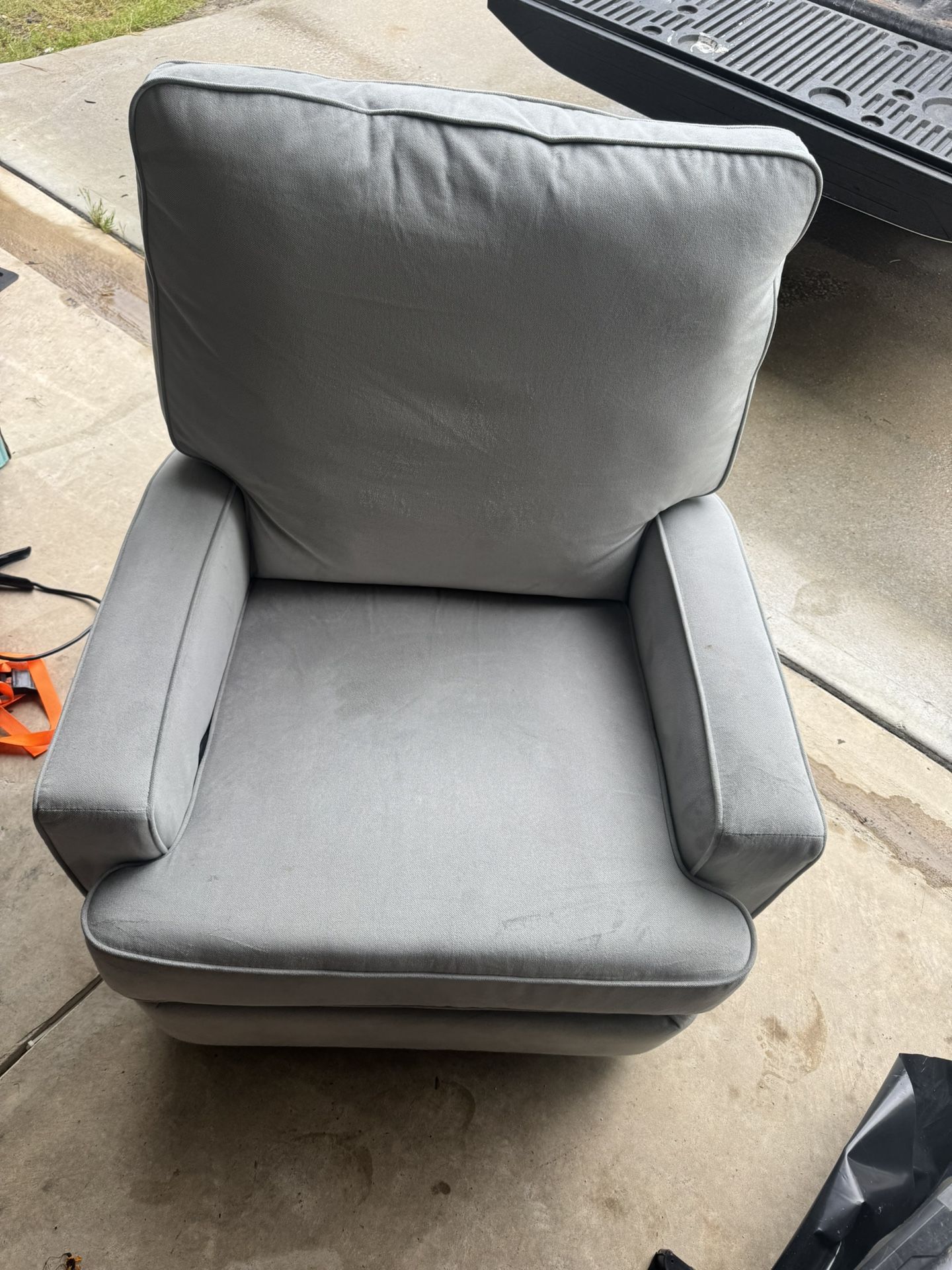 Plush Rocking Chair Recliner