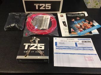 Sealed Beachbody T25 by Shaun-T with Bands