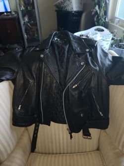 Xl leather jacket men or women