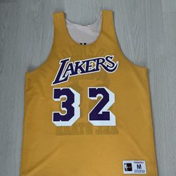 Magic Johnson Mitchell & Ness Reversible Lakers/All Star Jersey Mens sizeMEDIUM