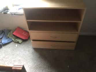 Stackable shelving with drawers