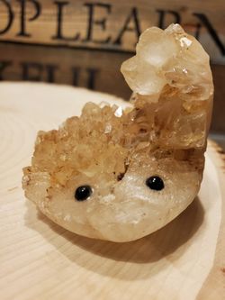 Natural crystal hedgehogs/ Groot;)