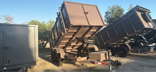 New Sissor hoist dump trailer 12 ft 2027