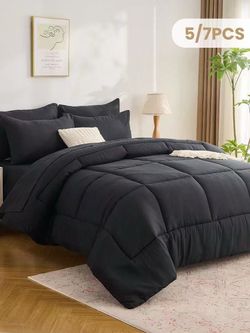Brand new 7piece（Full Gray/Black ）and 5piece（ Twin Black）