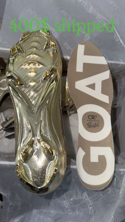 CR7 Nike gold mercurial limited edition