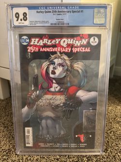 CGC 9.8 Harley Quinn 25th Anniversary Special #1 Variant Cover Jim Lee Art