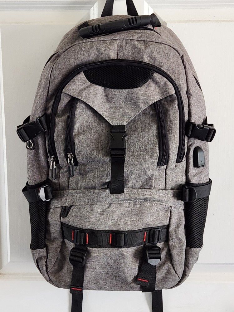 Waterproof USB Charge Business Backpack Computer Bag