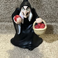 Vintage Disney Porcelain Snow White’s Wicked Witch Figurine