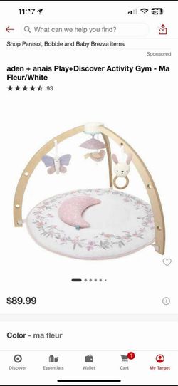 Baby girl play mat