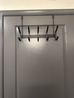 Two Over-the-door Towel Hooks/Rack