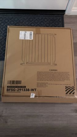 Baby Safety Gate Or Pet Gate For Doorways, Hallways, Stairs