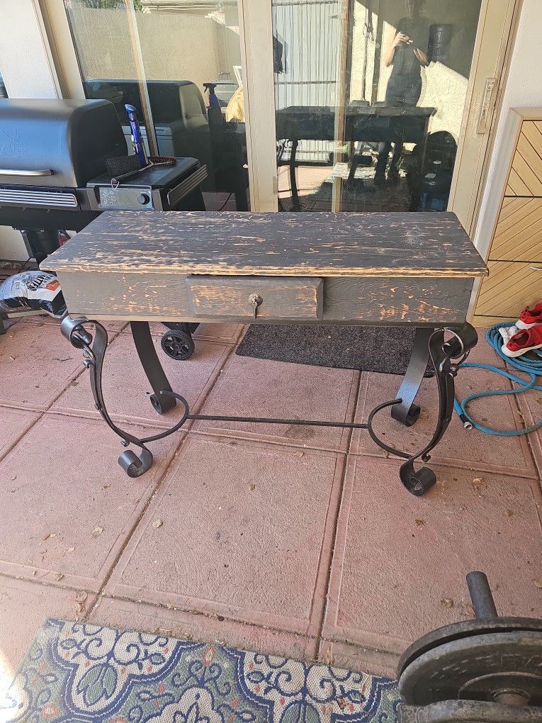 Rustic Entry Table