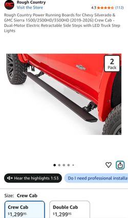 Power Running boards