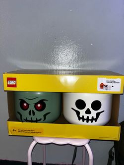 LEGO Halloween Edition Large Storage Head 2-Pack