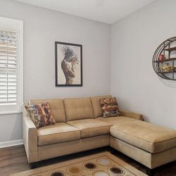 ***CHAISE SOFA SLEEPER $175 OR BEST OFFER Must pick up by Sunday  10/19 Moving need to sale premium***