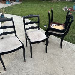 Four 1950s Dining Room Chairs