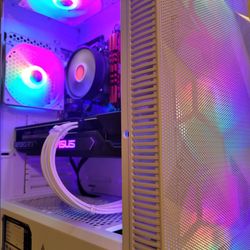 Ryzen 5-rtx 3060ti white rgm gaming pc