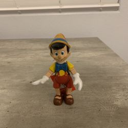 Vintage Disney Articulated Pinocchio Figure W/Tags