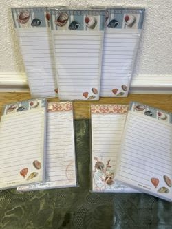 Sea Shell List Pad 🐚