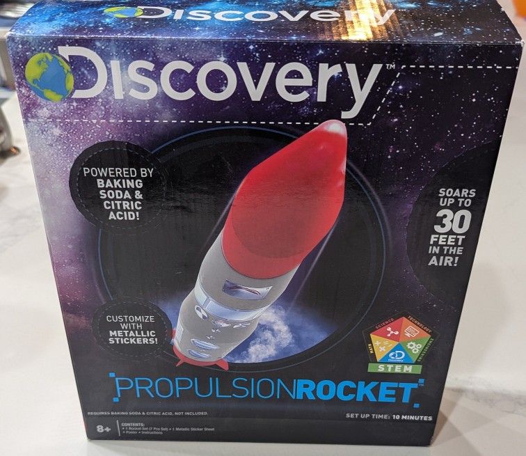 New Discovery Propulsion Rocket STEM Toy For Ages 8+