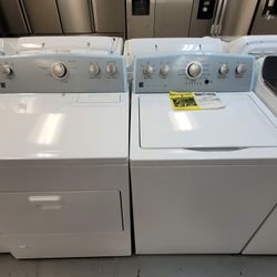New Kenmore Top Loading Washer And Gas Dryer Set 