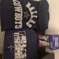 Dallas Cowboys hoodie shirt and hats