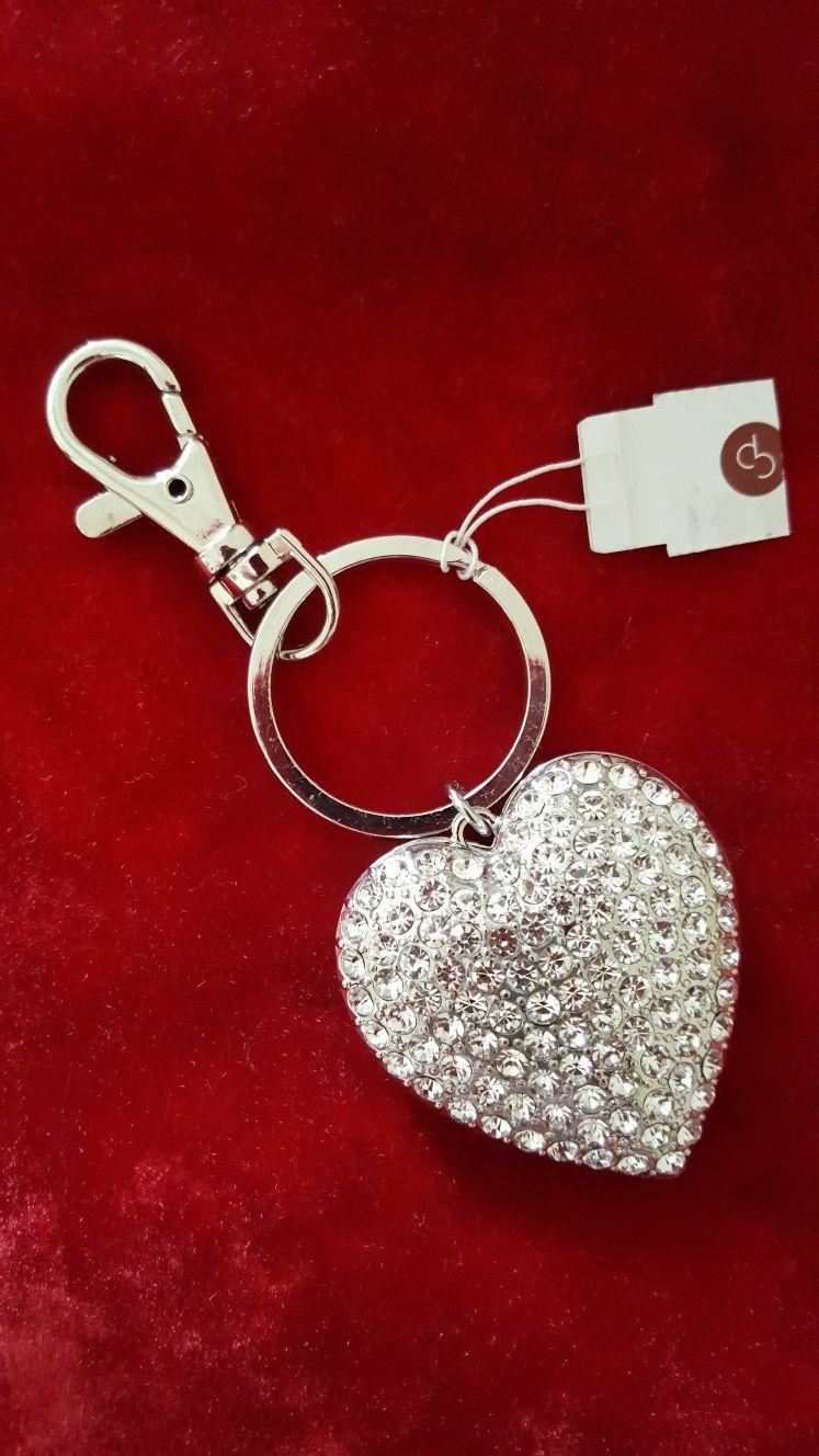 DB Heart Keychain