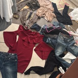 Size Small Clothes jeans Dresses Suit Etc