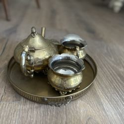Brass Tea Set