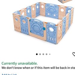 Foldable Baby Playpen