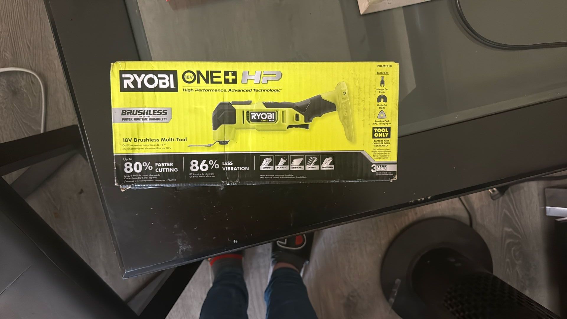 Brand New RYOBI 18V ONE+ HP Brushless Oscillating Multi-Tool