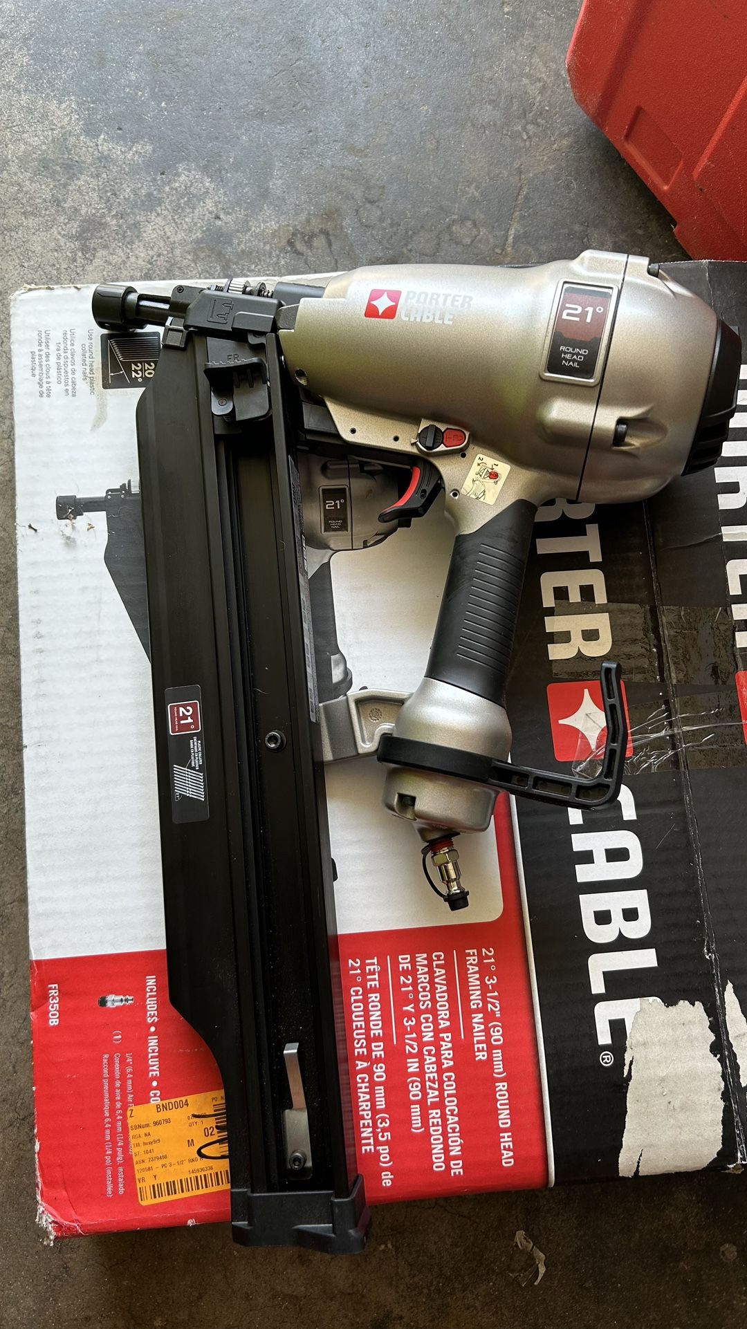 porter cable framing nailer 